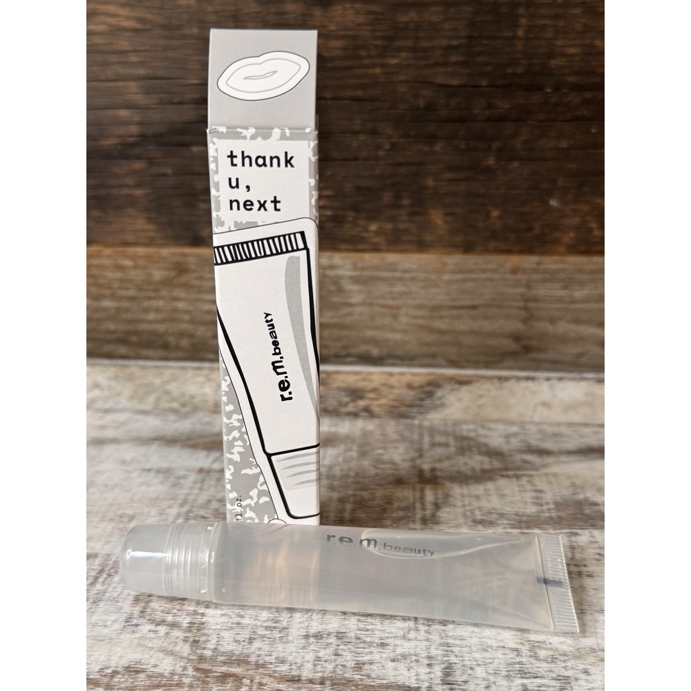 REM Beauty XL Utmost Importance Plumping Lip Gloss 15ml JUMBO Clear | Ariana $22